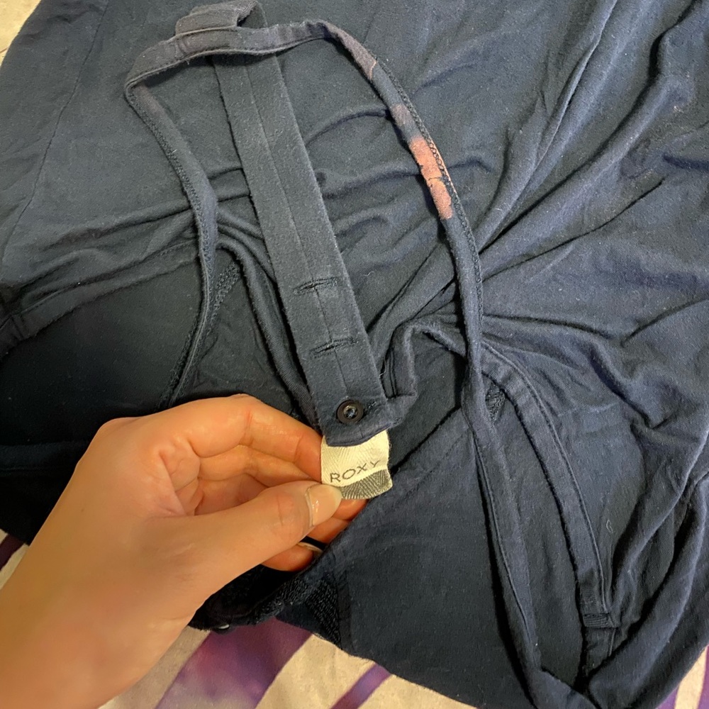 Navy blue Roxy tank top - Picture 4 of 5